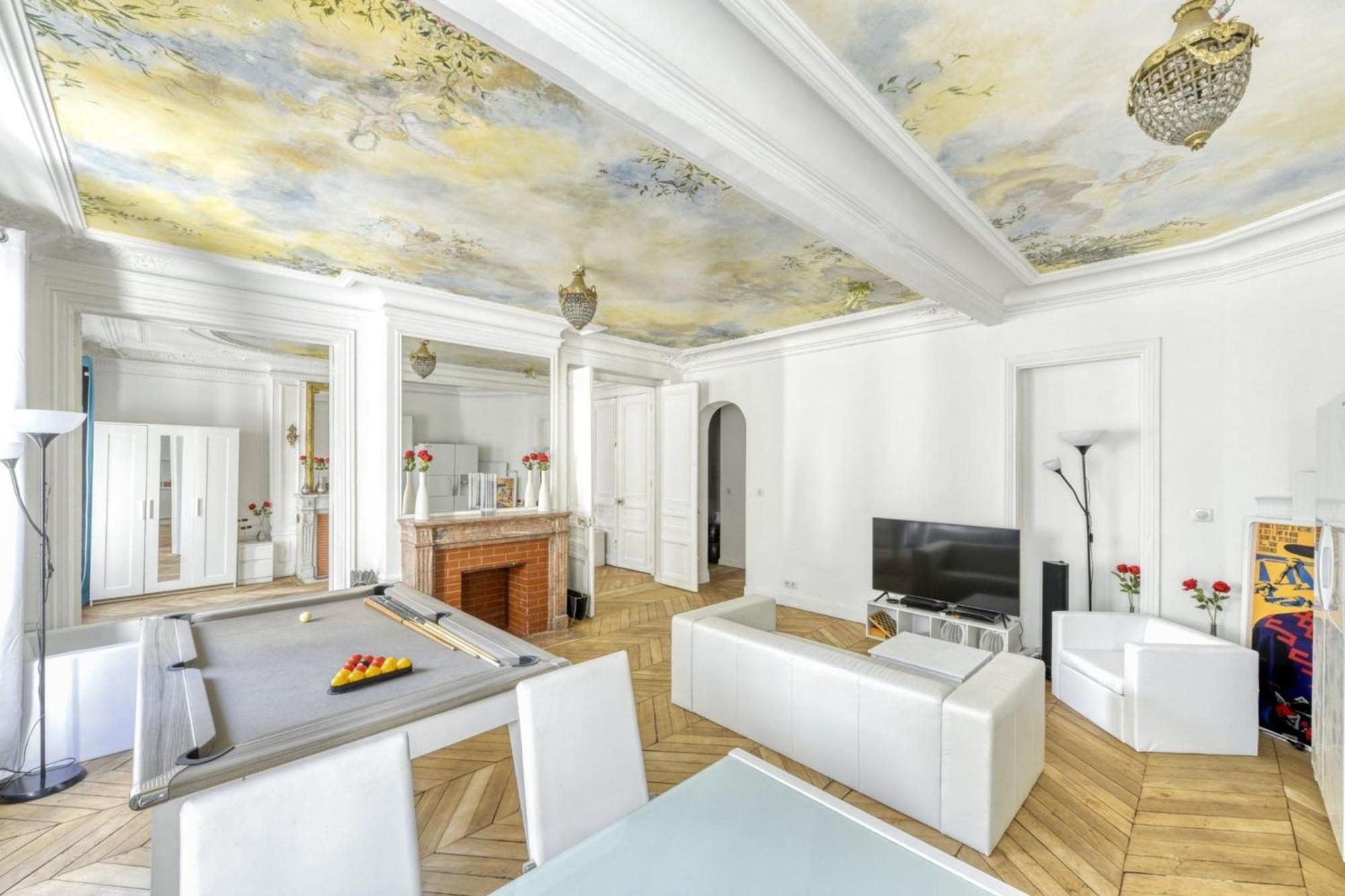 Appartement Grand Champs Elysees De Gamme 8pers Metro Wifi *